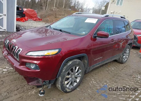 2018 Jeep Cherokee Limited 4X4 z USA, uszkodzony, nr VIN 1C4PJMDX6JD602891